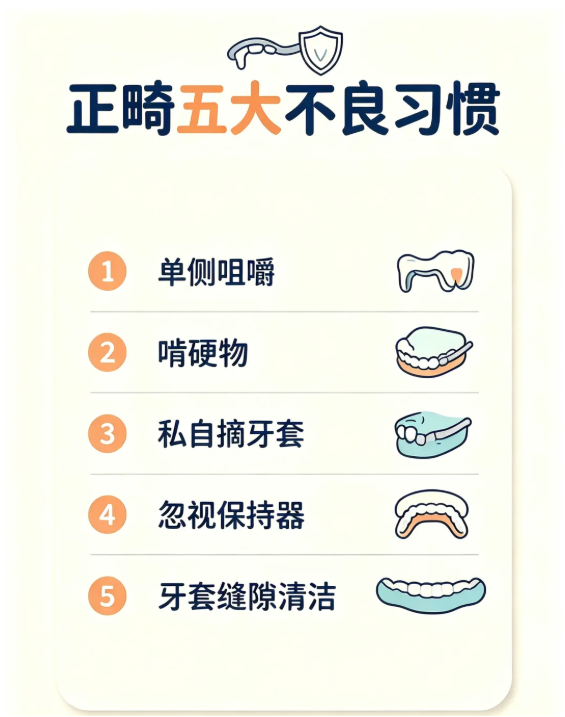 想矫正顺利？远离五大不良口腔习惯